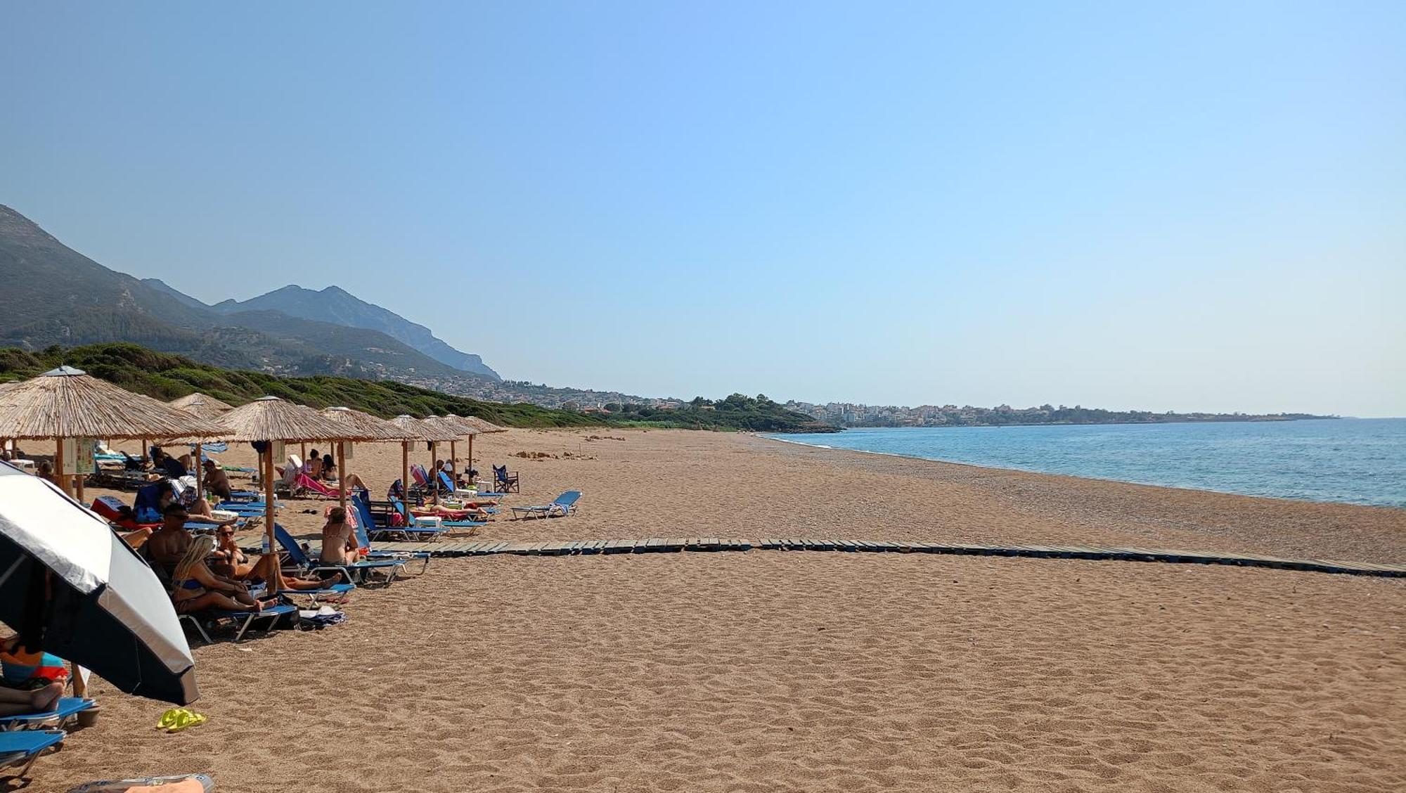 Villa Tzanetos Seaside à Kyparissia Extérieur photo